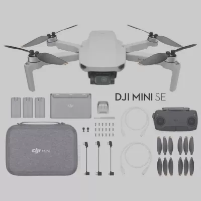 Leilão de Drone dji Mavic Mini se Combo Fly More anatel