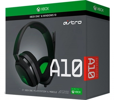 Fone de Ouvido para Jogos Astro A10 XBOX ONE Leilão Fone de Ouvido para Jogos Astro A10 XBOX ONE