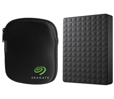 Kit HD Externo Portátil Seagate Expansion 2TB USB 3.0 + Case HD Seagate Leilão Kit HD Externo Portátil Seagate Expansion 2TB USB 3.0 + Case HD Seagate