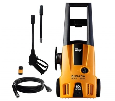 Lavadora de Alta Pressão Wap Ousada Plus 2200 com Trava de Segurança 1750 PSI - Laranja/Preta Leilão Lavadora de Alta Pressão Wap Ousada Plus 2200 com Trava de Segurança 1750 PSI - Laranja/Preta