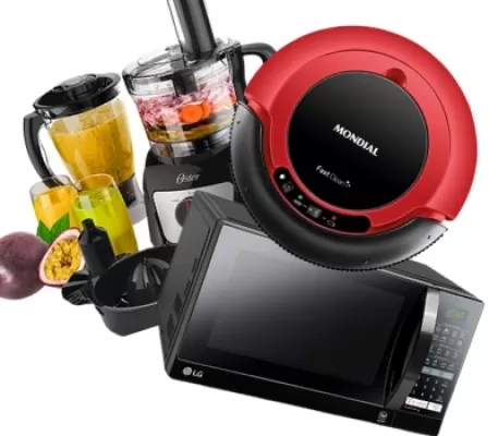 Multiprocessador + Aspirador Robô + Micro-ondas