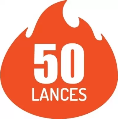 Pacote de 50 lances