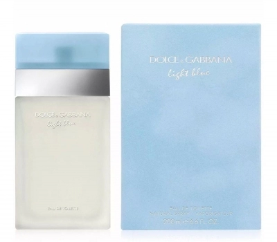 Perfume Dolce & Gabbana Light Blue Eau de Toilette 200ml Feminino Leilão Perfume Dolce & Gabbana Light Blue Eau de Toilette 200ml Feminino