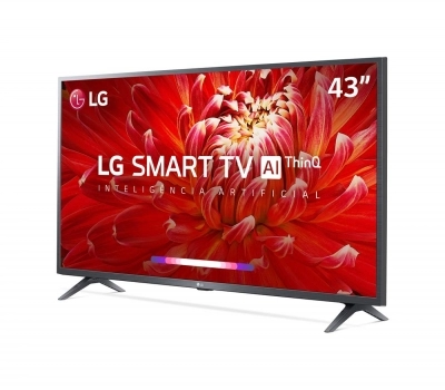 Imagem 576 Smart TV LED 43`` Full HD LG 43LM6300PSB ThinQ AI Inteligência Artificial