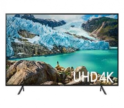Smart TV LED 50 UHD 4K Samsung 50RU7100 Controle Remoto Único Leilão Smart TV LED 50 UHD 4K Samsung 50RU7100 Controle Remoto Único