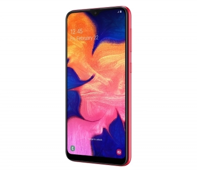 Imagem 327 Smartphone Samsung Galaxy A10 Vermelho 32GB, Tela Infinita de 6.2``