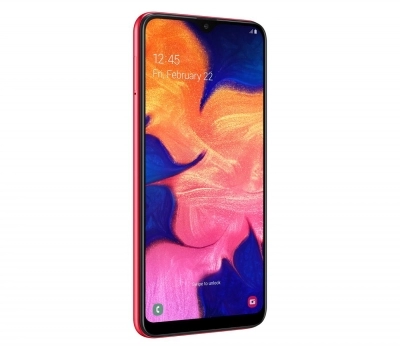 Imagem 327 Smartphone Samsung Galaxy A10 Vermelho 32GB, Tela Infinita de 6.2``