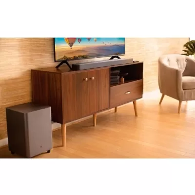 Imagem 49661 Soundbar jbl Surround 5.1 com Subwoofer de 10 Pol. 325 Wats True hdmi 4K - Bivolt